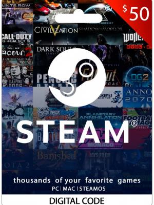 STEAM 50 USD 